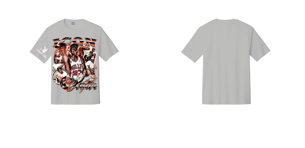 Custom Port & Company Performance Tee